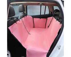 Autostoelhoes Hond - Beschermhoes Auto - Huisdier Vervoer - Waterdicht Krasbestendig - 130x150x55 cm - Roze