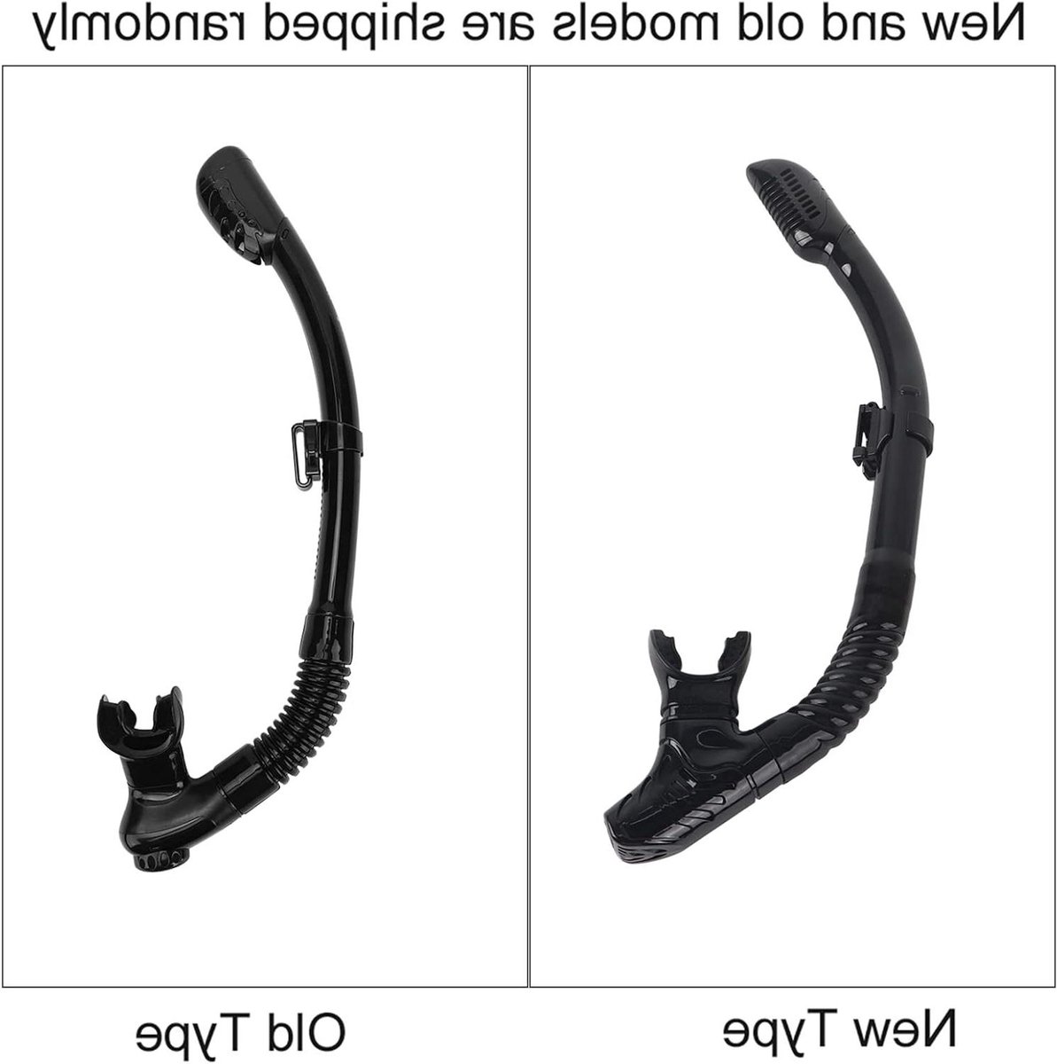 Duiken Snorkel - Adembuis - Onderwater Ademhalen - Drijvende Bal Ontwerp - 150 Gram - Zwart