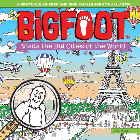 BigFoot Search and Find - BigFoot Visits the Big Cities of t ... - cover