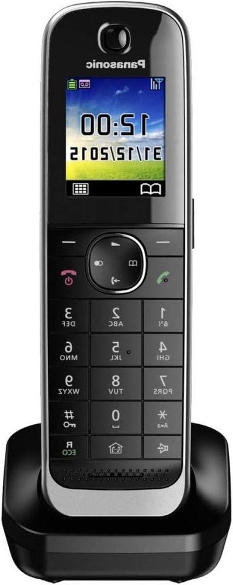 Draadloze Telefoon Handset - Extra Hoorn - Bellen - Spraak Herkenning - 120 Gram - Zwart