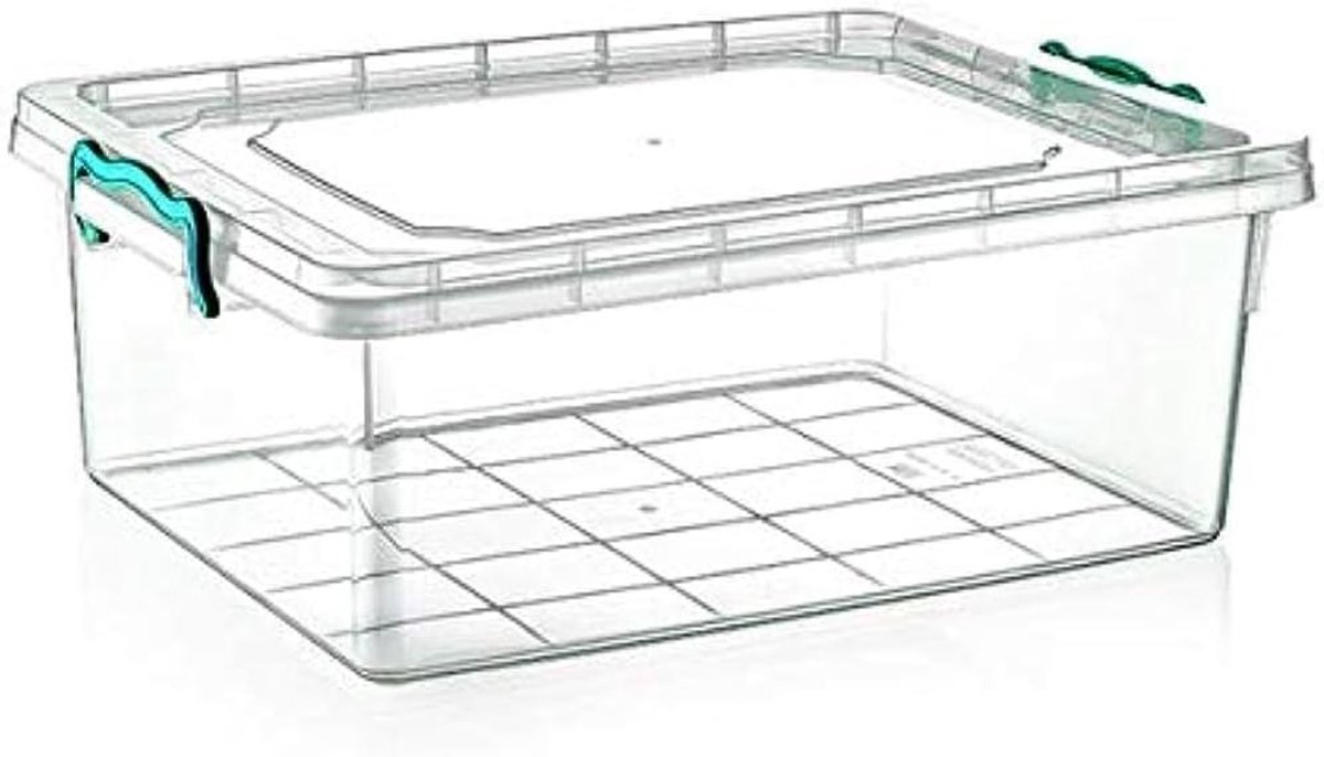 Opbergdoos - Multi-box - Keuken organiseren - Luchtdichte sluiting - 25 Liter - Wit