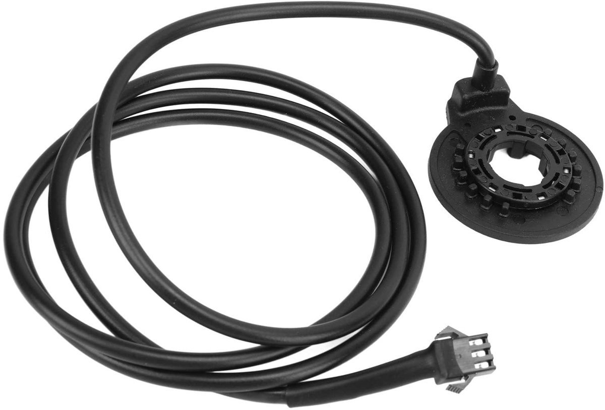 Dailygoods - Pedaalondersteuningssensor - Hoge gevoeligheid - Geschikt voor elektrische fietsen - SM-aansluiting - 36 V 48 V - Betrouwbare ondersteuning