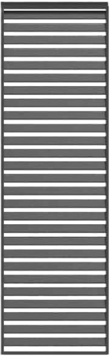 MIRADOR 111 Lamellenwand 0,93 m Aluminium Antraciet Voor Deluxe Pergola Tuin Terras Pergola Wintervast Stabiel Paviljoen