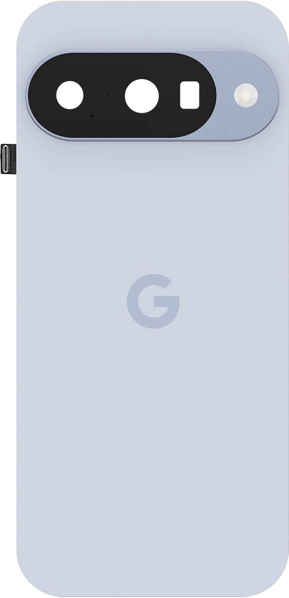 Google, Originele Batterijklep voor Google Pixel 10 met Camera-uitsparingen, Wit