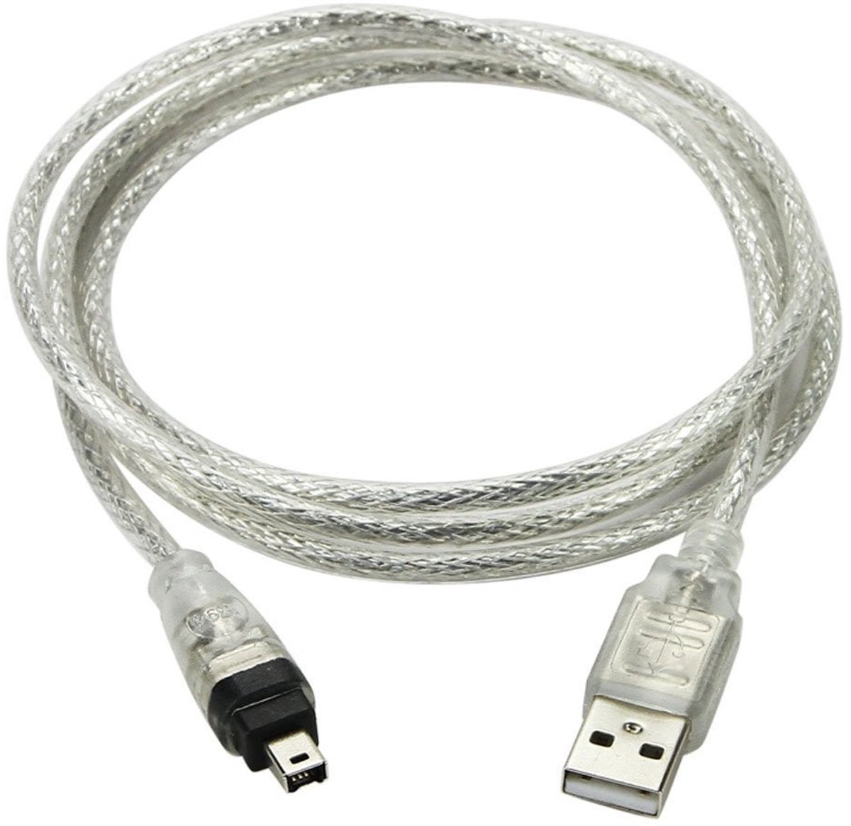 Allecto - USB naar Firewire 1394 Adapter - 4 Pin iLink Kabel - 100cm - Voor Videocamera's - Geschikt voor Sony DCR-TRV75E - Hoogwaardige Verbinding
