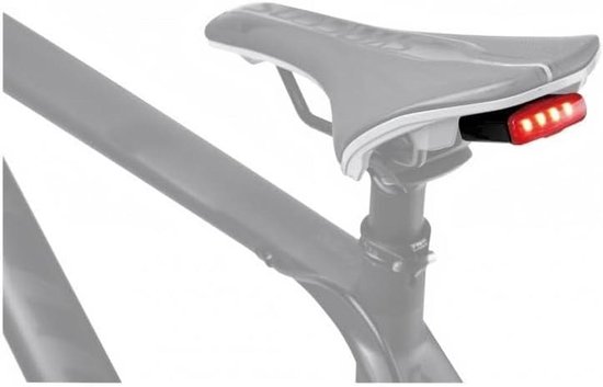 Fiets Achterlicht - Achterlamp Fiets - Veilig Fietsen - Touch Control - 30 Lumen - Zwart/Rood — afbeelding 3