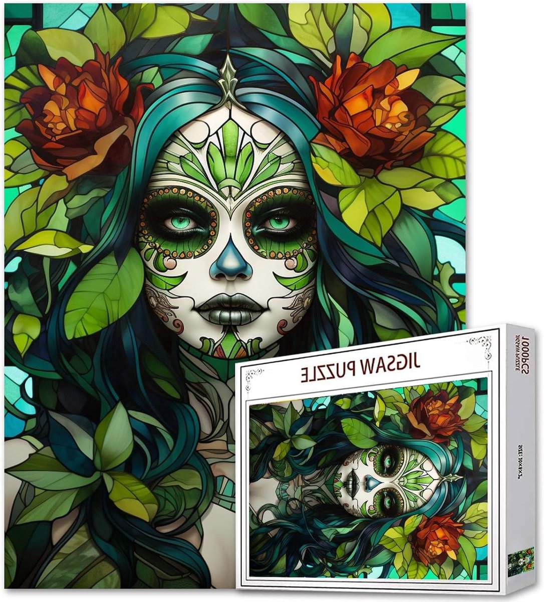 Legpuzzels Volwassenen - Puzzelspel 1000 stukjes - Ontspanning thuis - Nauwkeurig gesneden stukjes - 50x70cm - Artwork-45