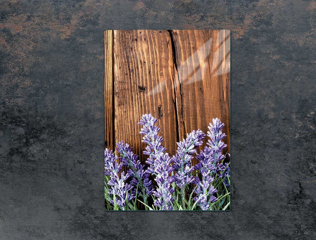 TMK ArtDeko - Snijplank - Gehard Glas - 35x52 cm - Lawendekleur