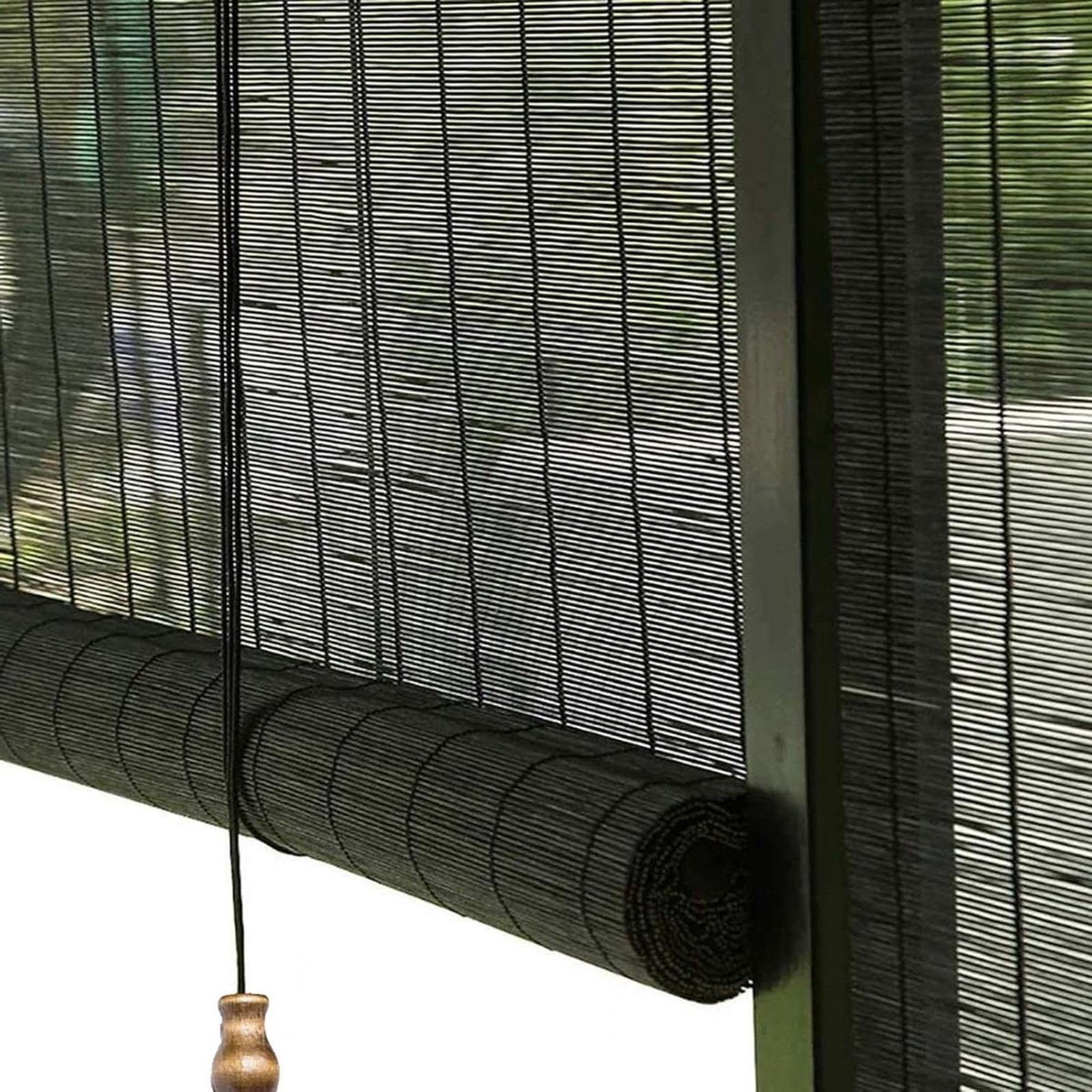 Bamboe Rolgordijn - Natuurlijk Zonnescherm - Ruimte Verduisteren - Handgeweven Kwaliteit -