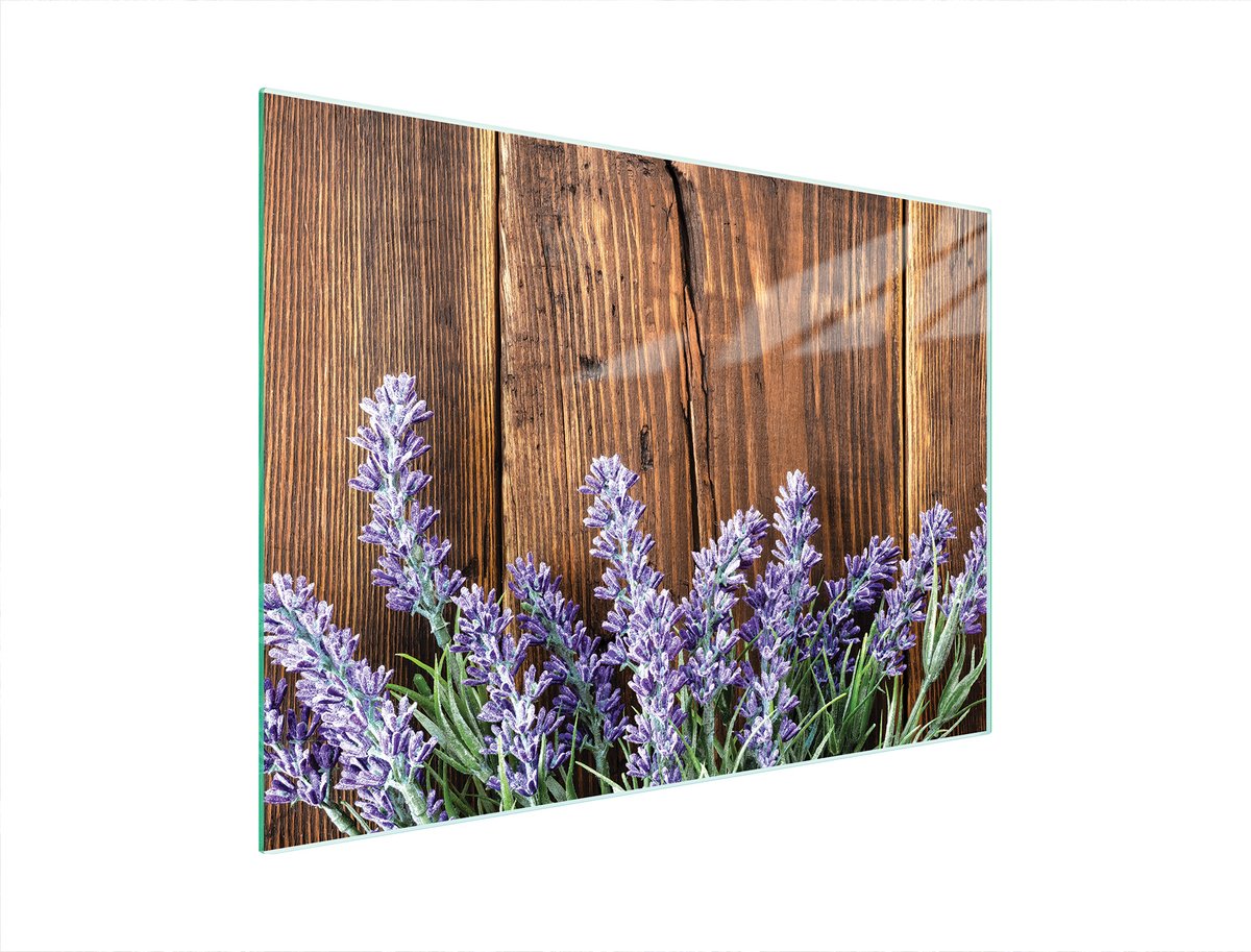 TMK ArtDeko - Snijplank - 40x30 cm - Lawenda - Glas