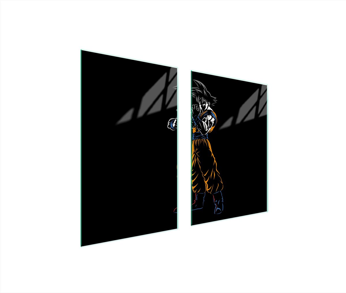 TMK ArtDeko Serie - Snijplank - Anime Design - Glas - 65x52cm