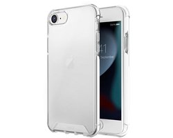 UNIQ Combat Serie - iPhone SE 2022 Hoesje - Wit - Shockabsorberende Technologie