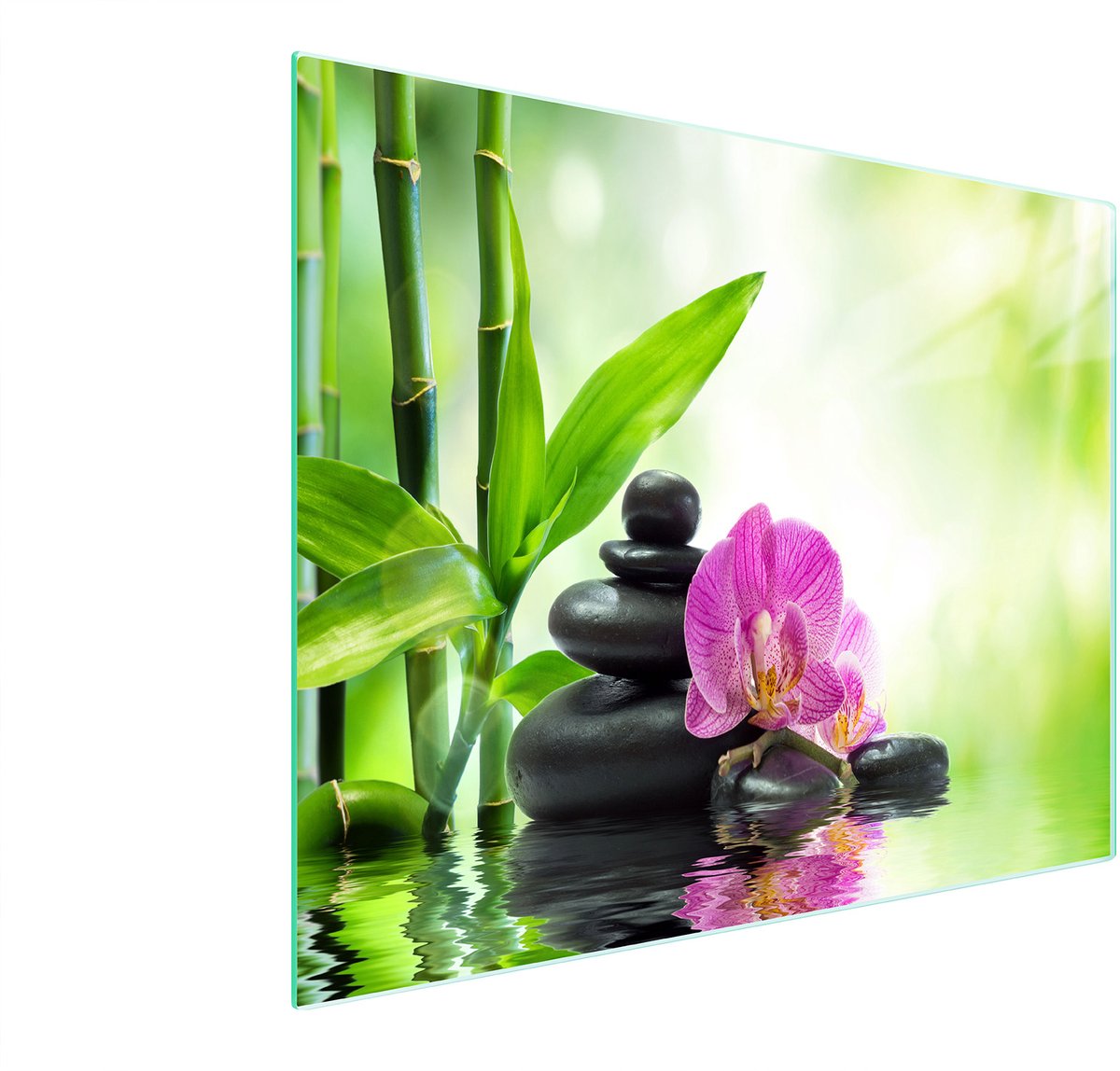 TMK ArtDeko - Snijplank - 52x30 cm - Orchid - Glas