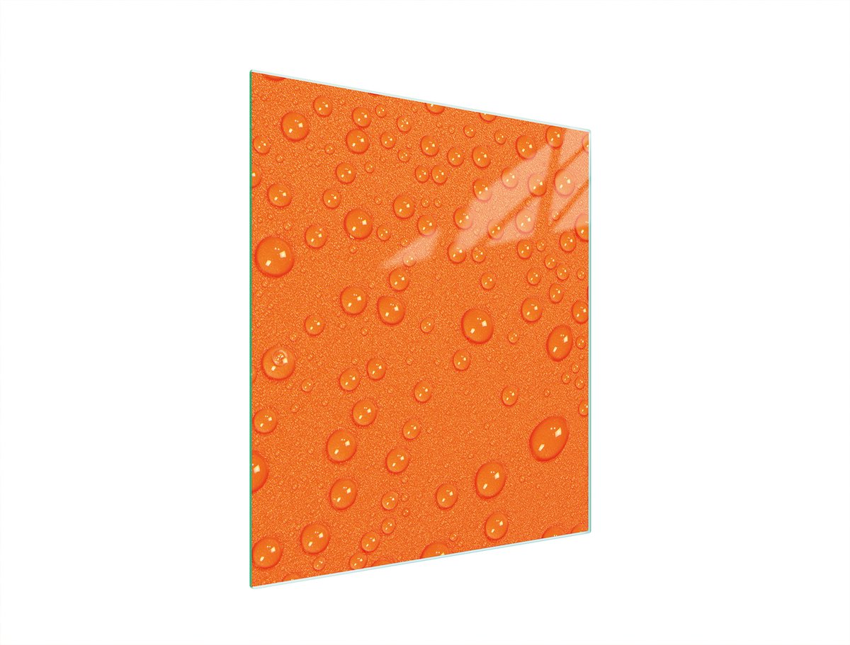 TMK ArtDeko - Snijplank - Hartglas - 45x52 cm - Kleurrijk Ontwerp