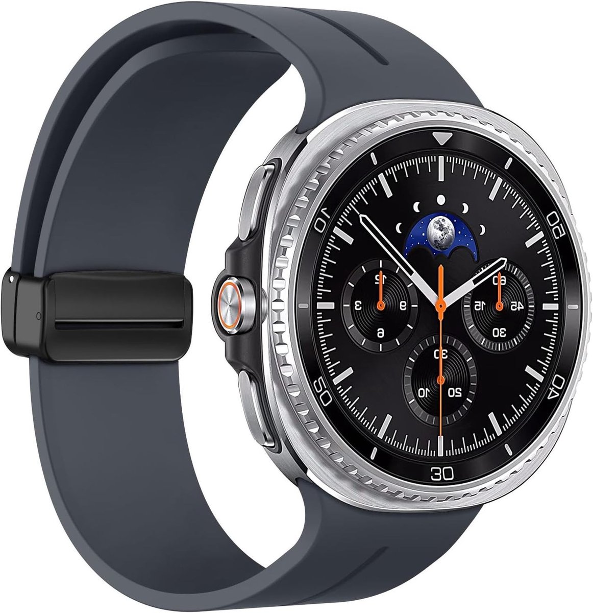 Comfortabele Silicone Sportband voor Samsung Galaxy Watch 8 - Ademend en Snelle Bevestiging, Geschikt voor Mannen en Vrouwen
