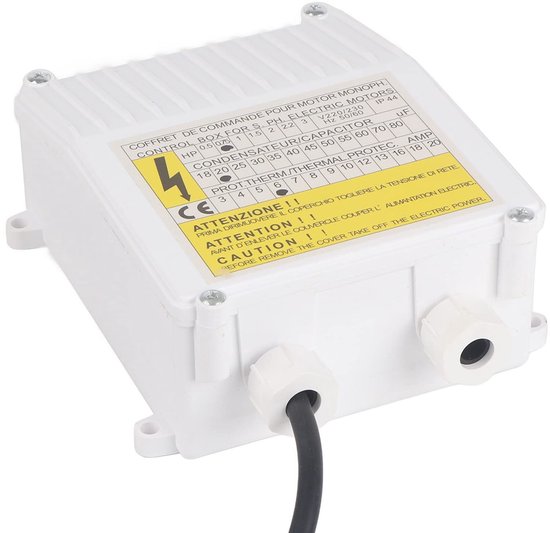 Pump Control Box - RVS Diepe Wellpomp - 550W Externe Besturingskast van Merkloos — afbeelding 5
