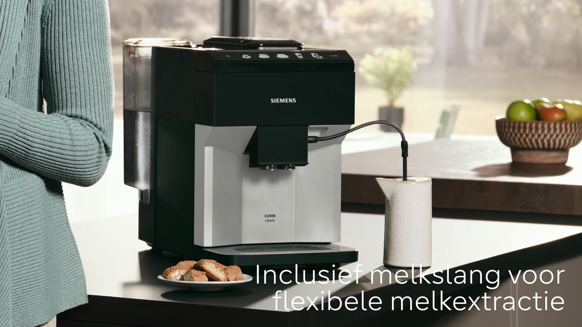 Siemens EQ500 TP511R01 - Volautomatische Espressomachine - Licht zilver — afbeelding 6