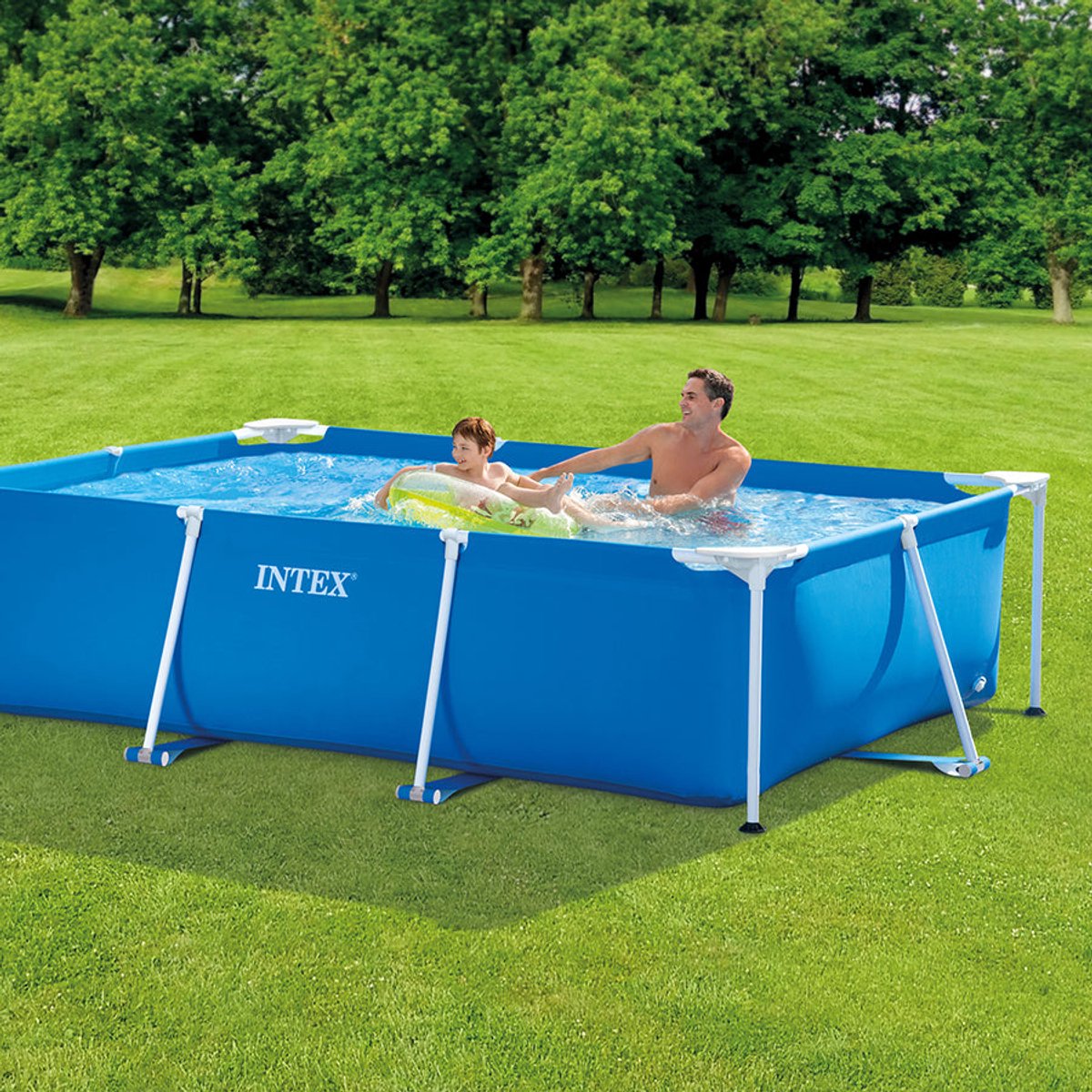 Intex Rechthoekig Opzetzwembad - 260 x 160 x 65 cm — afbeelding 10
