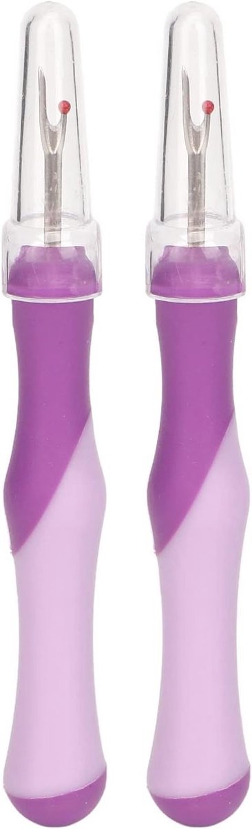 2-delige Torn Blad en Draadverwijderaar, Naai Accessoires voor Kleding Labels, Stikselverwijderaar en Draadknipper voor Creatief Naaiwerk