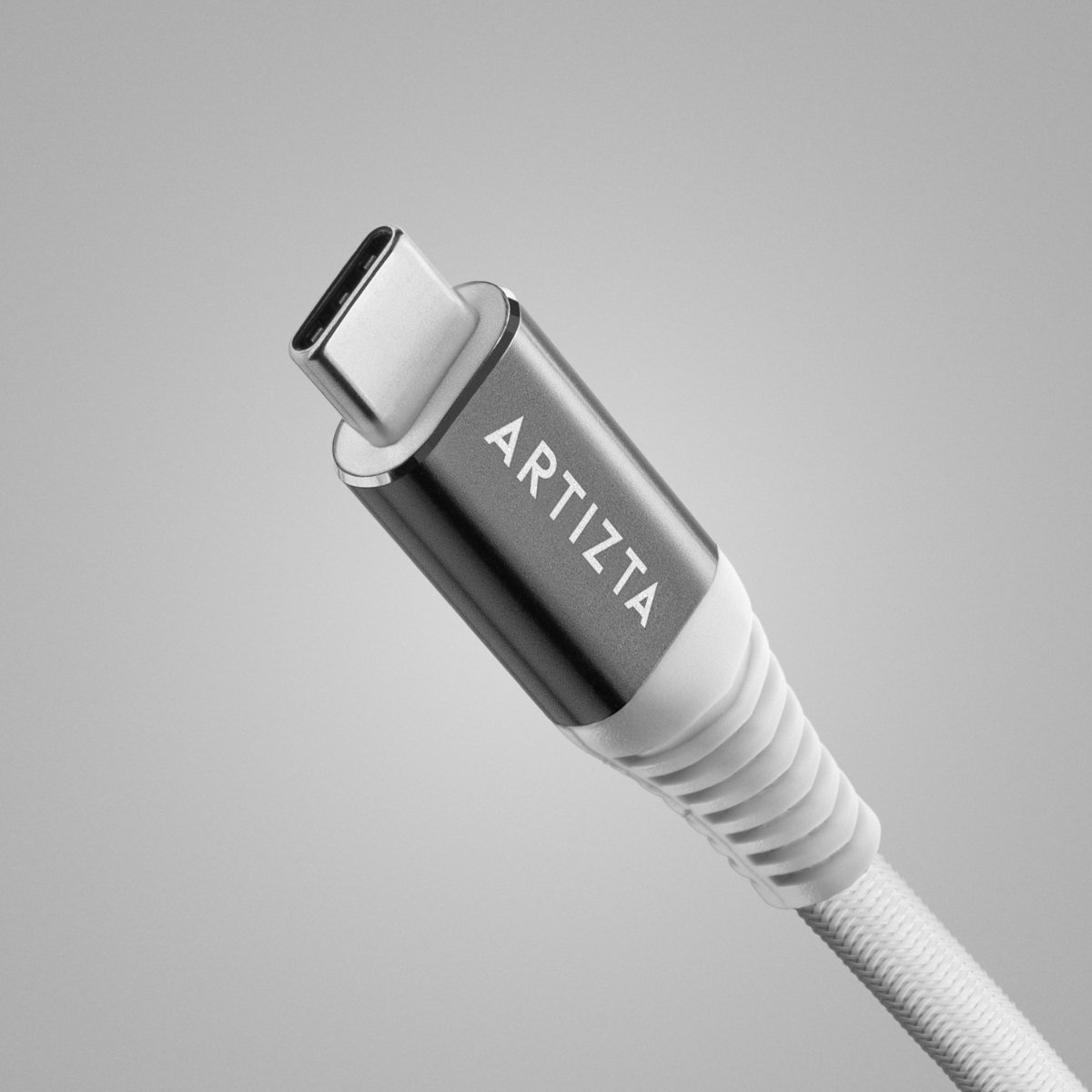 Artizta - USB-C naar USB-C Kabel 1M – 100W Snelladen (PD) – 10Gbps Data – Gevlochten – Geschikt voor Laptop, iPhone 17, Samsung, Tablet