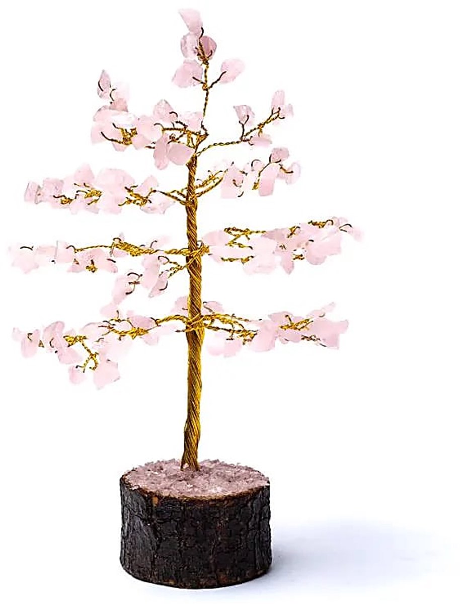 Edelsteenboom rozenkwarts