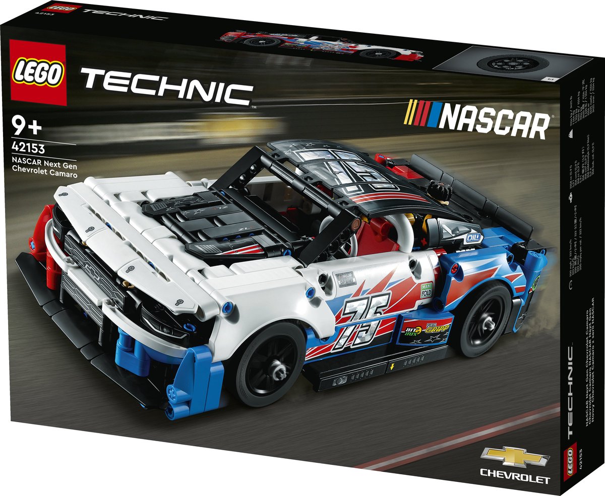 LEGO Technic NASCAR Next Gen Chevrolet Camaro ZL1 Set - 42153 — afbeelding 13
