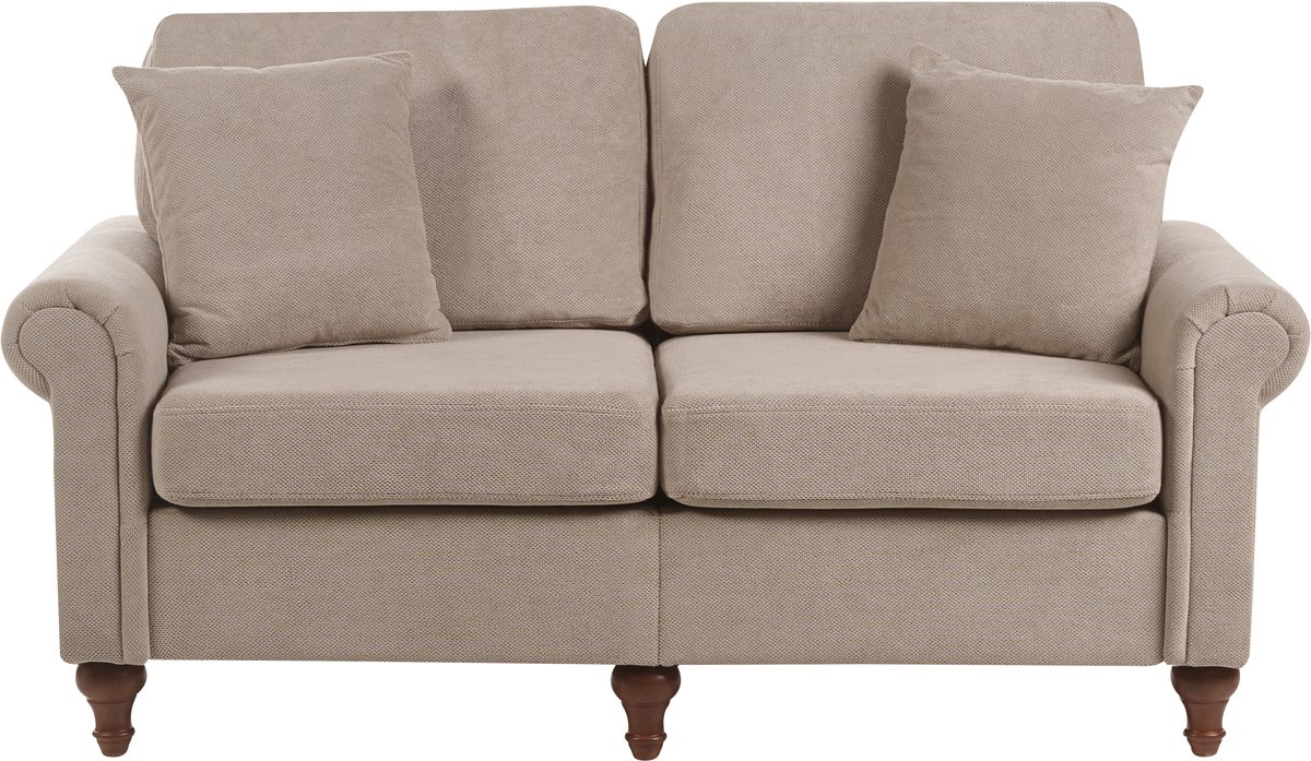 GINNERUP - Tweezitsbank - Taupe - Polyester