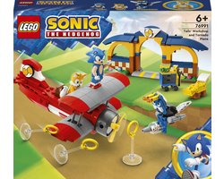 LEGO Sonic the Hedgehog Tails' werkplaats en Tornado vliegtuig - 76991