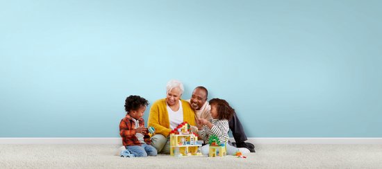 LEGO DUPLO Town 3in1 Familiehuis Speelgoed Poppenhuis voor 3+ Jarigen - 10994