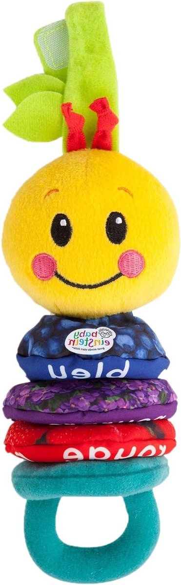 Zachte Rups Speelgoed - Babyspeelgoed Rups - Muziek Luisteren - Verlengt bij Trekken - 254 cm - Multicolor