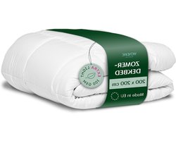 Zomerdekbed - Licht Dekbed - Slaapcomfort - Anti-allergeen - 200x200 cm - Wit