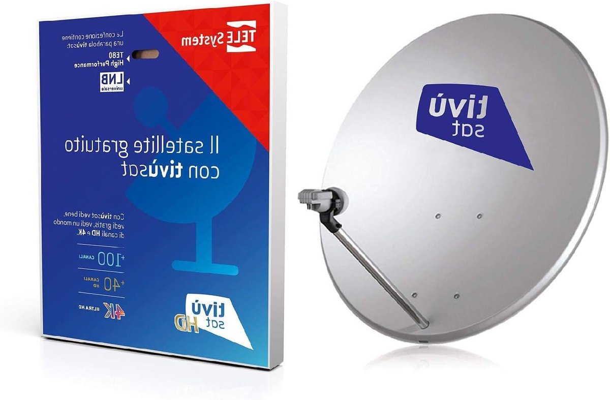 Televisie Antenne - Buiten Antenne - TV Signaal Ontvangen - Mono Richting - 84.5 cm Diameter - Wit
