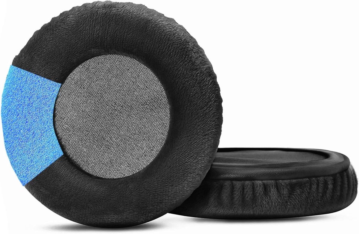 Oorkussens Vervanging - Koptelefoon Kussens - Langdurig Luisteren - Hoge Dichtheid Foam - 10 cm - Zwart