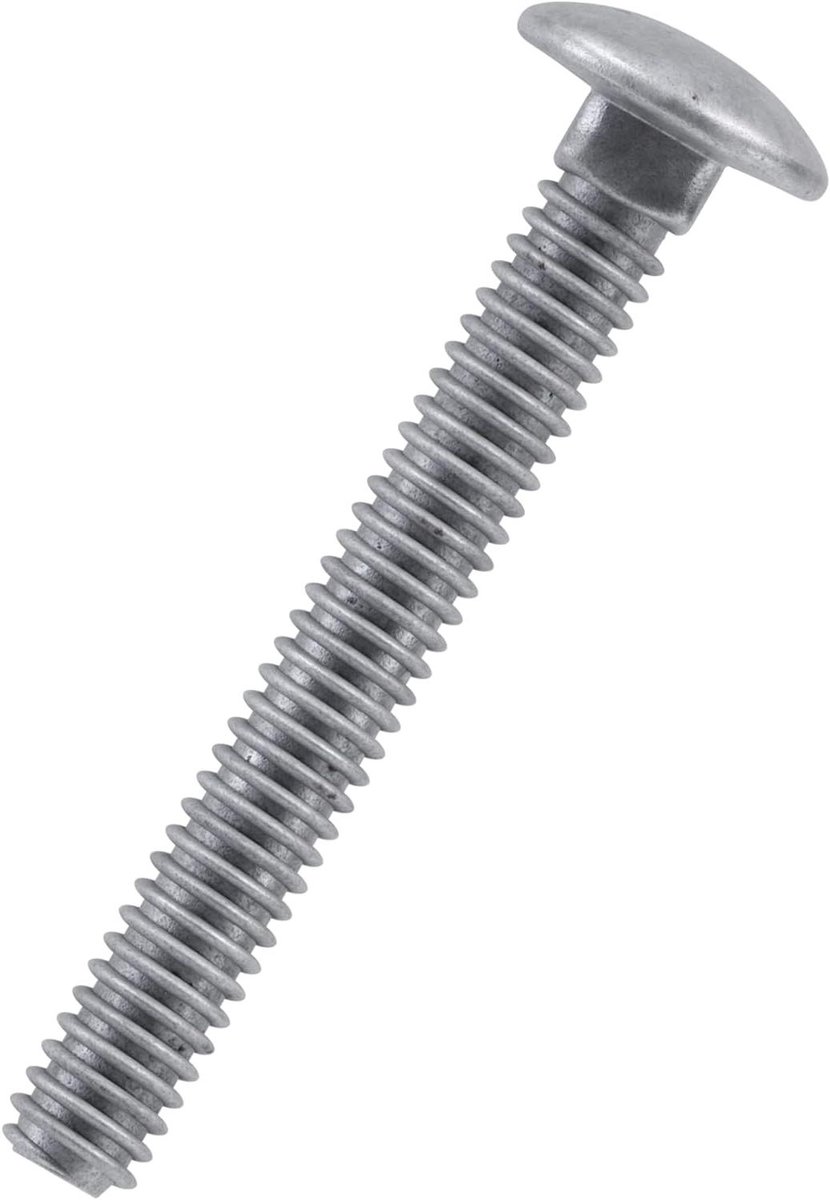 Slotschroeven - Houtschroeven - Hout Bevestigen - Zelfborgende Kop - 1/2 x 7-Inch - Zilver