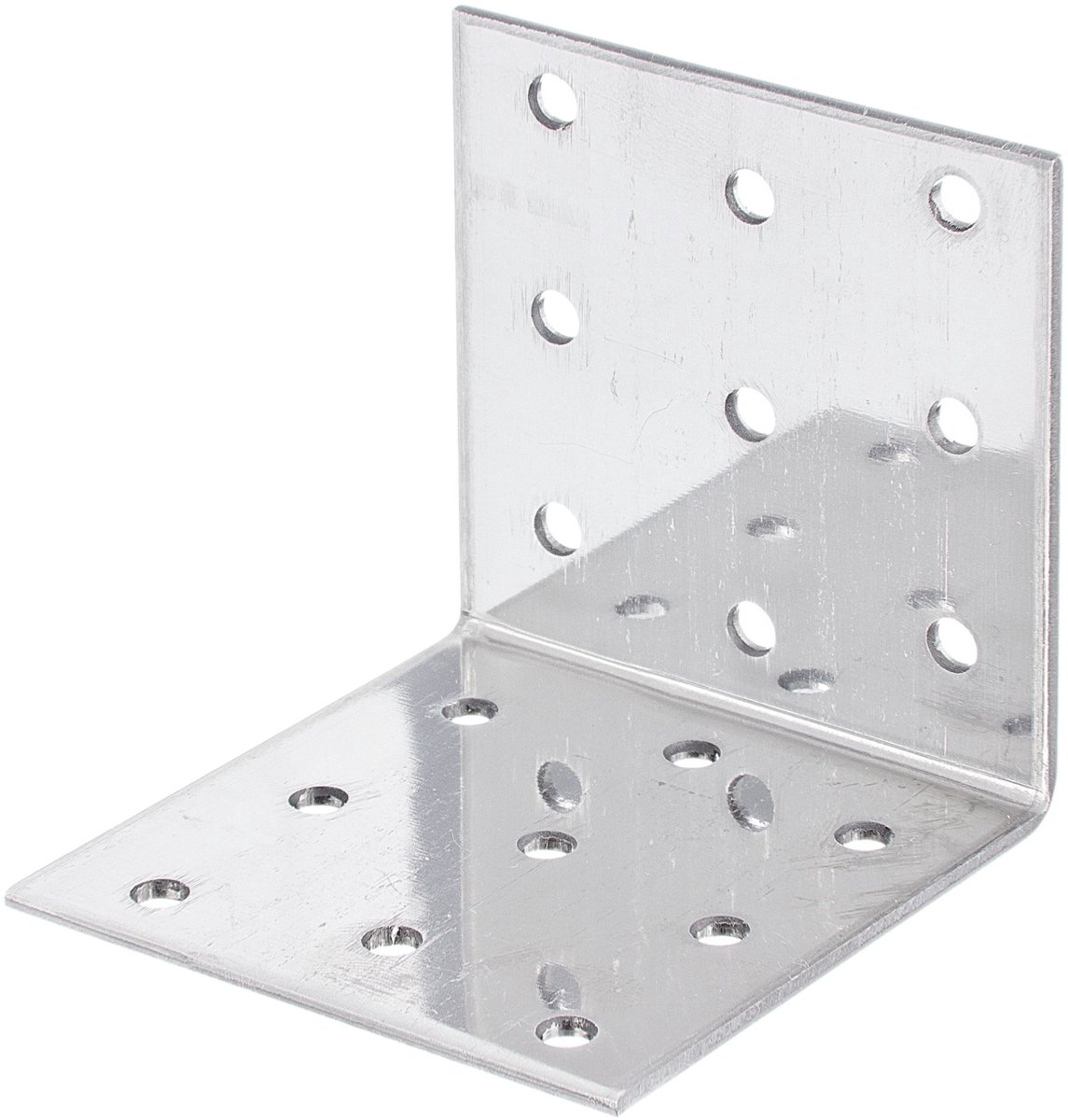 Alberts 339357 hoekkoppelplaat | sendzimir verzinkt | 40 x 40 x 60 mm | set van 40