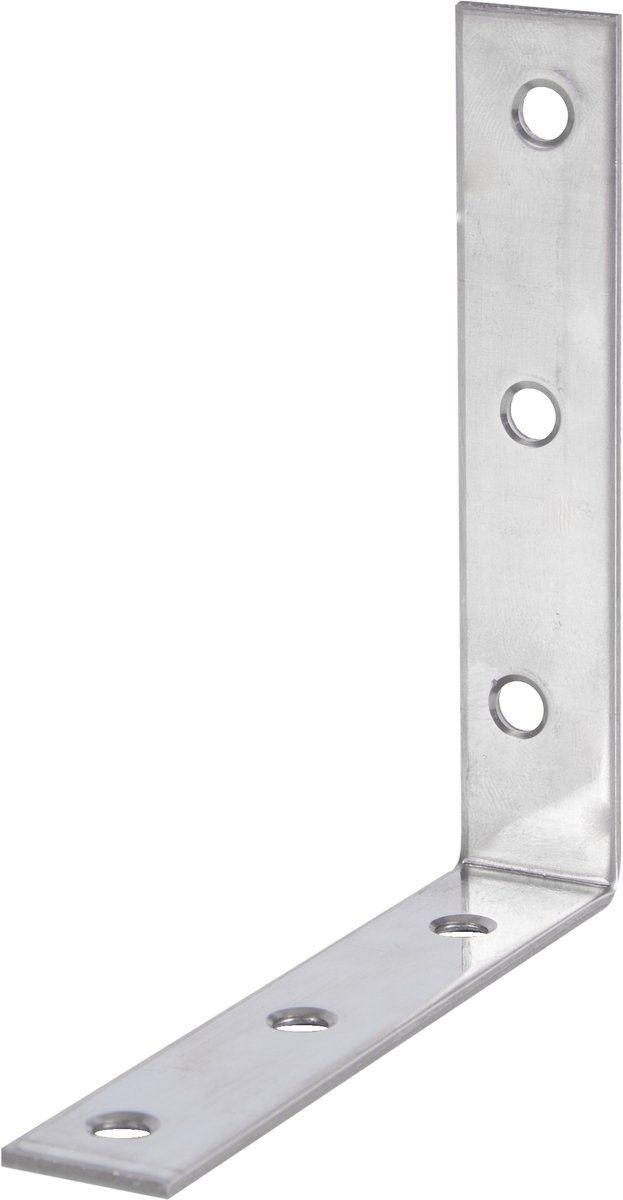 Alberts 851866 stoelhoek | rvs | 100 x 100 x 19 mm | set van 25