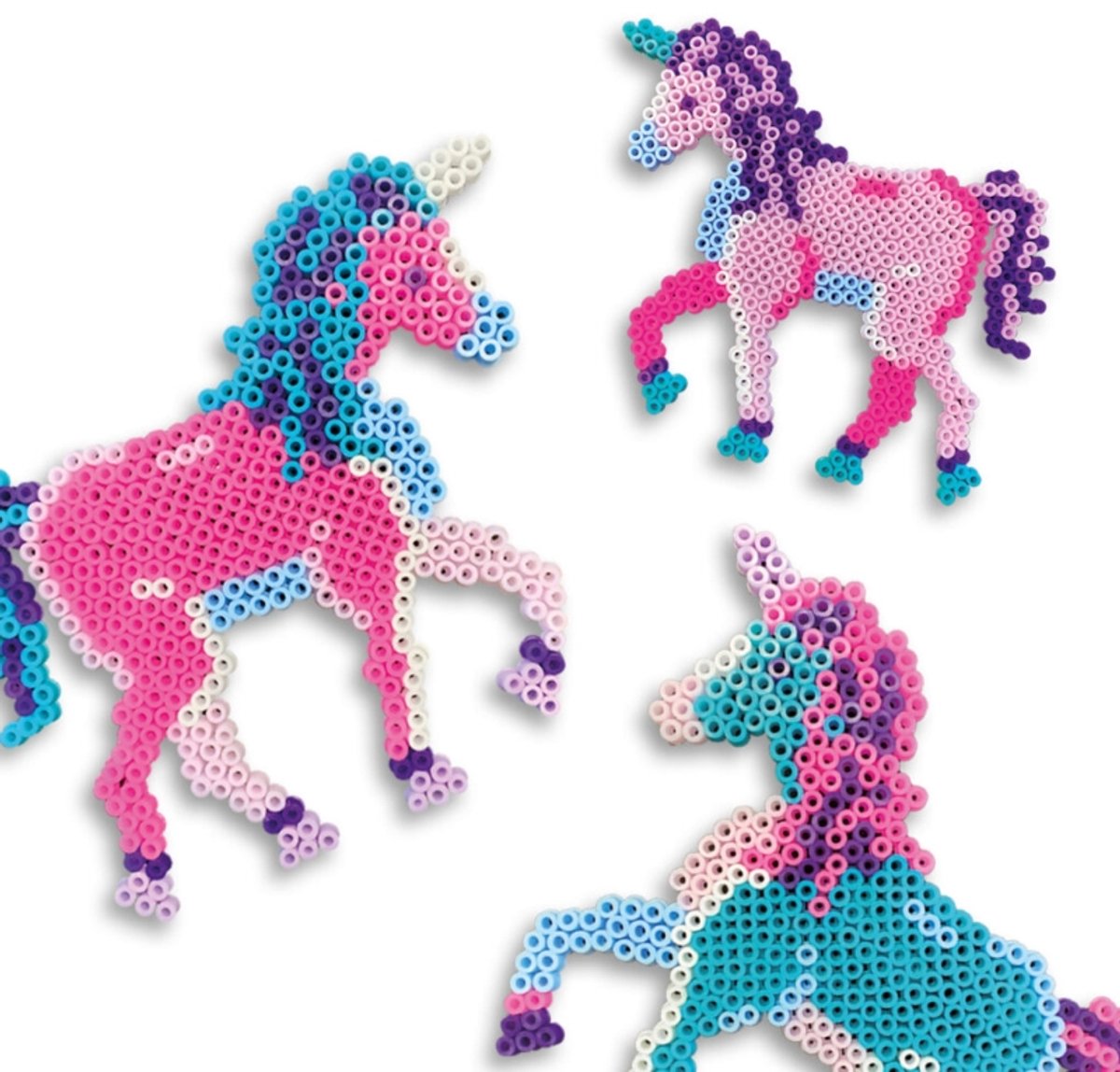 SES Creative - Green Beedz - Unicorn - Strijkkralen - 1800 Stuks - Gerecycled Materiaal - Duurzaam - Vanaf 5 Jaar — afbeelding 7