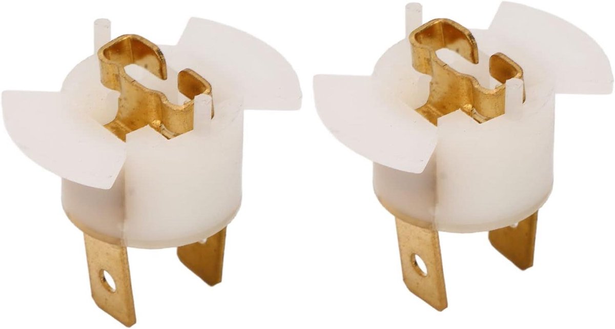 Koplamp Lamp Socket - Gloeilamphouder - Auto Reparatie - Directe Vervanging - 2 Stuks - Zwart
