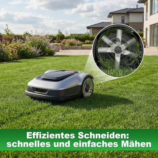 Maaimesjes geschikt voor Ecovacs Goat G1, O & A-serie - Reservemesjes Robotmaaier - 30 Stuks - Inclusief Schroeven - RVS - 36x18mm- zilver — afbeelding 5