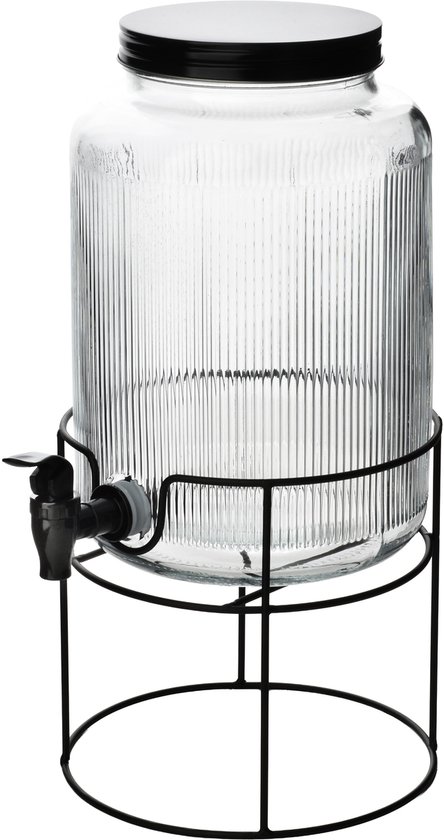 Nieuwe Verbeterde 5L Koelkastwaterdispenser, Drankdispenser Met Kraan Koelkastwatercontainer Waterdispenser Met Deksel Voor Het Maken Van Thee En Sappen