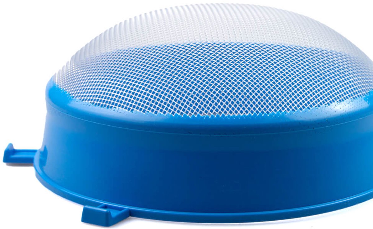 Bimberek - Plastic Zeef - Ø 250 mm - Ergonomische Handgreep - Veilig voor Voedsel