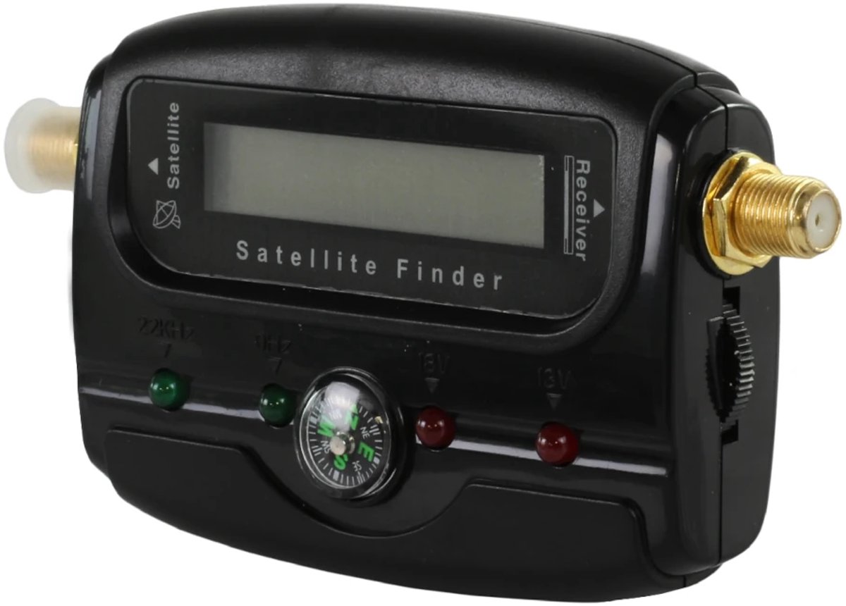 Opticum OPS ONE - Satellietzoeker - Microprocessor gestuurd - LCD Scherm - Akoestisch Signaal