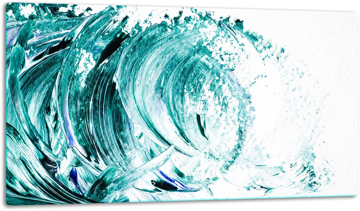 TMK ArtDeko Serie - Snijplank - Glas - 52x30cm - Veiligheidshoeken