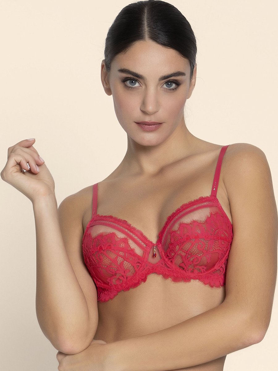 Lise Charmel Desirs De Venise Beugel BH Grenat Venise Rood