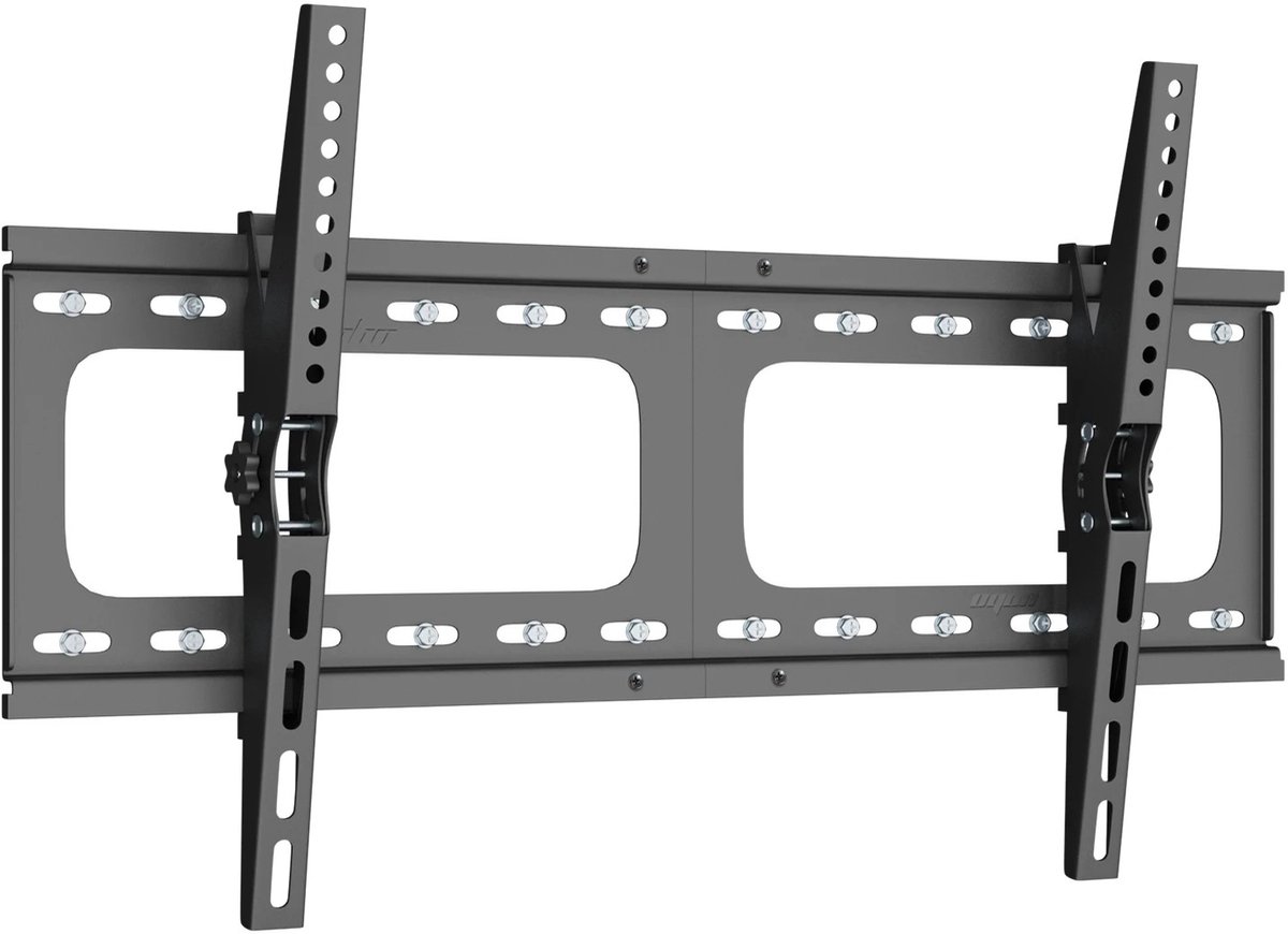 VIEMAE TV muurbeugel - TV wandbeugel - Ultraslank - Kantelbaar - Universeel - Van 30 tot 86 inch - Tot 60 kilogram - Zwart