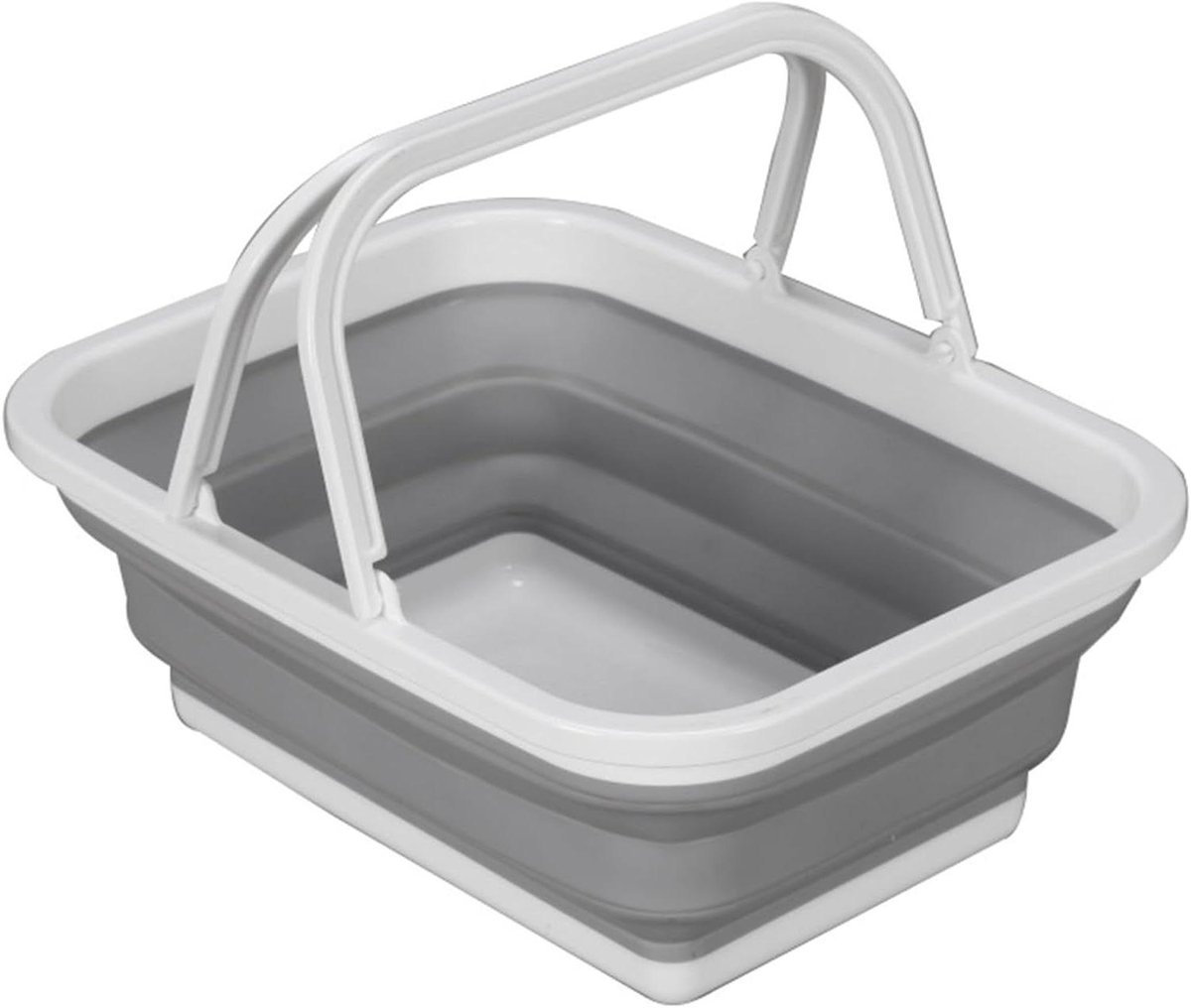Opvouwbaar Voetenbad - Draagbare Bak - Buiten Ontspannen - Antislip Bodem - 38x29x7cm - Multicolor
