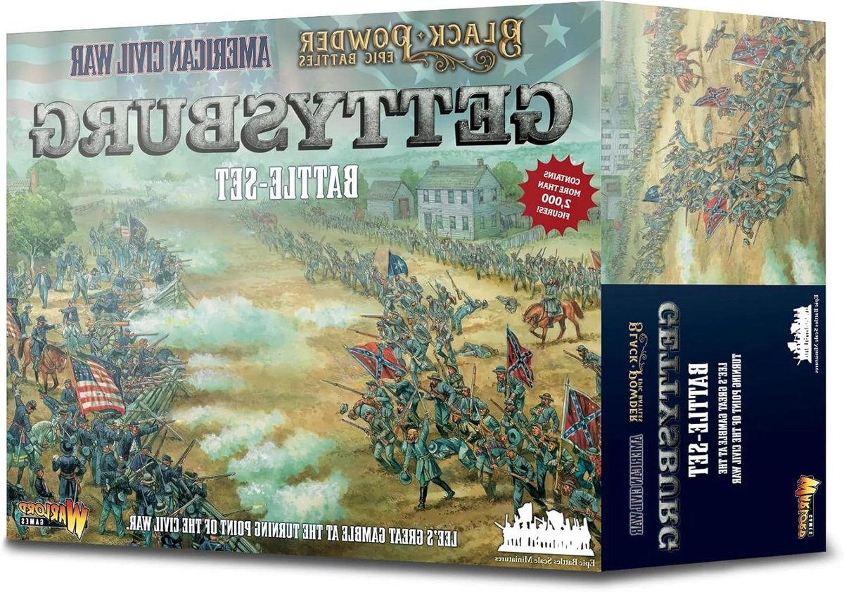 American Civil War Set - Wargaming Battle Kit - Historische Gevechten Simuleren - Twee Volledige Legers