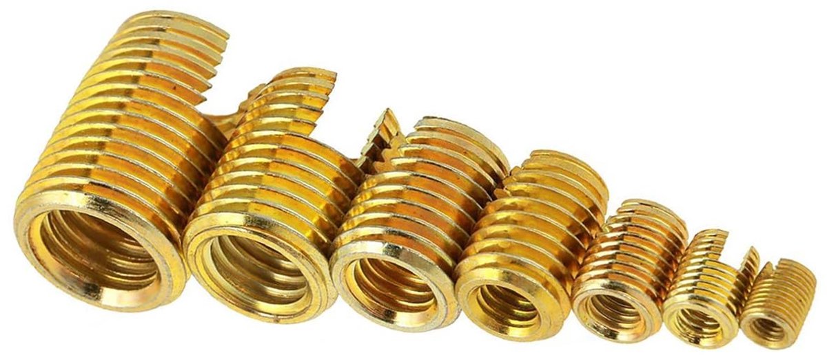 Store_9 - Schroefdraad Reparatie Kit - M3 M4 M5 M6 M8 M10 M12 - Zelftappende Inserts - Hoogwaardige Koolstofstaal - Voor Diverse Toepassingen - 50 ...