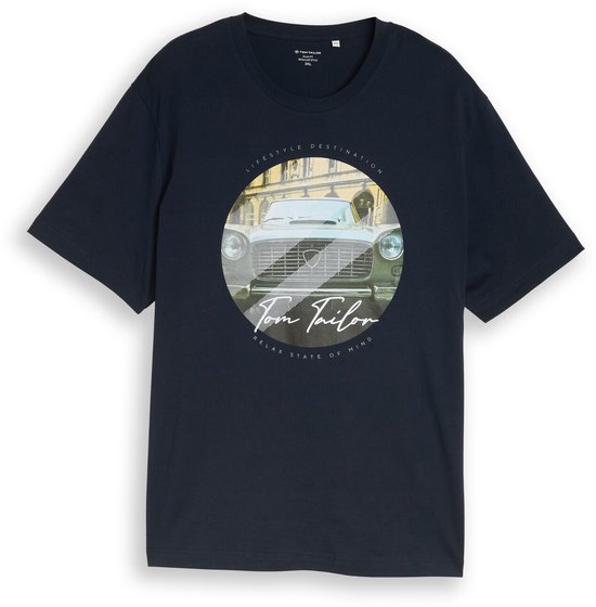 TOM TAILOR T shirt voor heren, 29078 Lime Cream Green, M kopen
