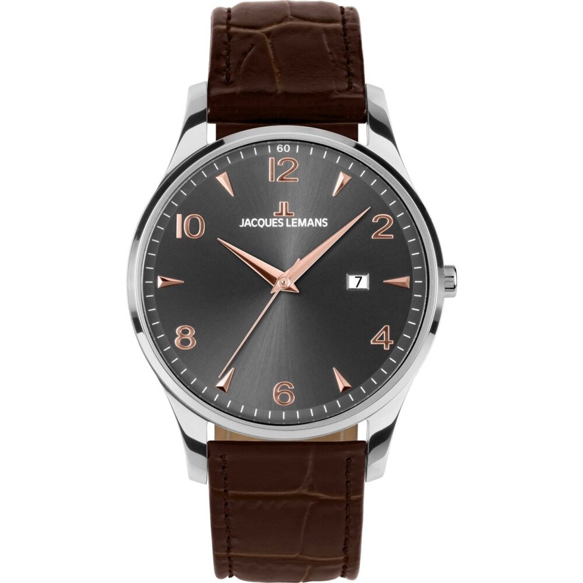 Jacques Lemans - 1-2215D - Polshorloge - Heren - Kwarts - London